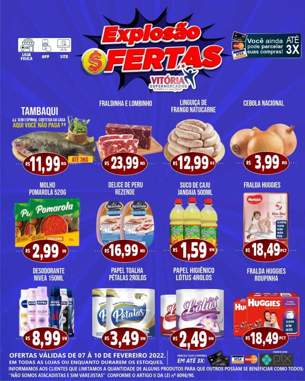 Explosão De Ofertas Vitória Supermercados