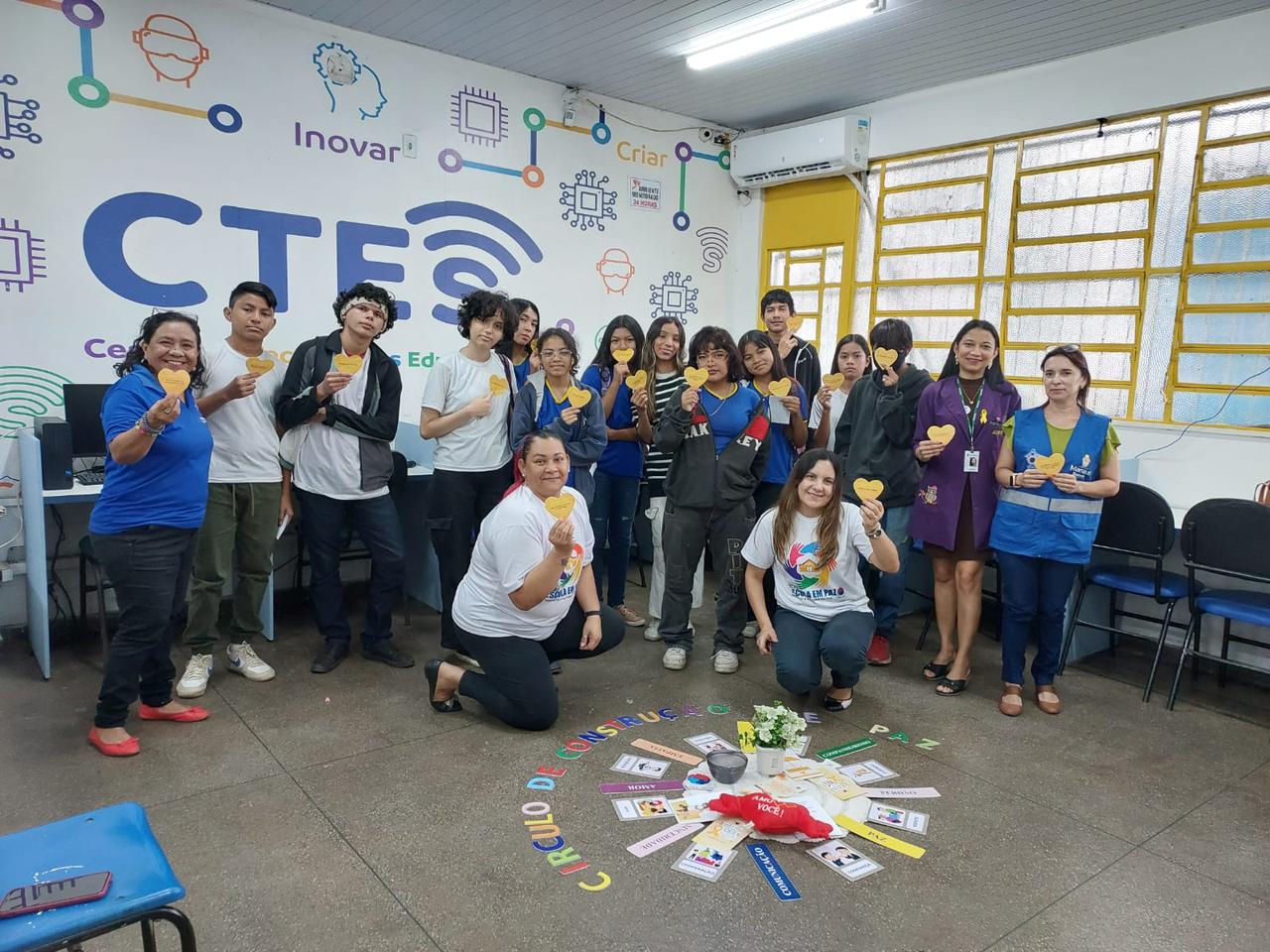 Escolas da Prefeitura de Manaus participam da ação ‘Valorização da Vida’ em alusão ao ‘Setembro Amarelo’