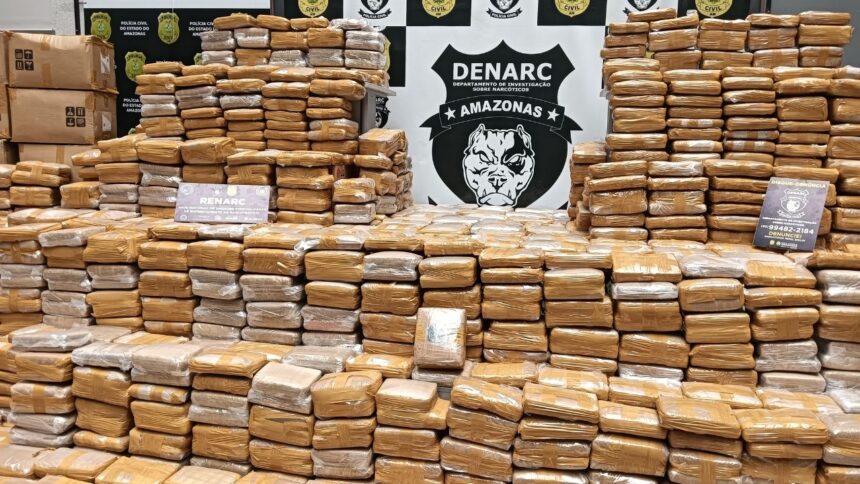 Homem é preso com 2,5 toneladas de skunk avaliadas em R$ 50 milhões em Manaus